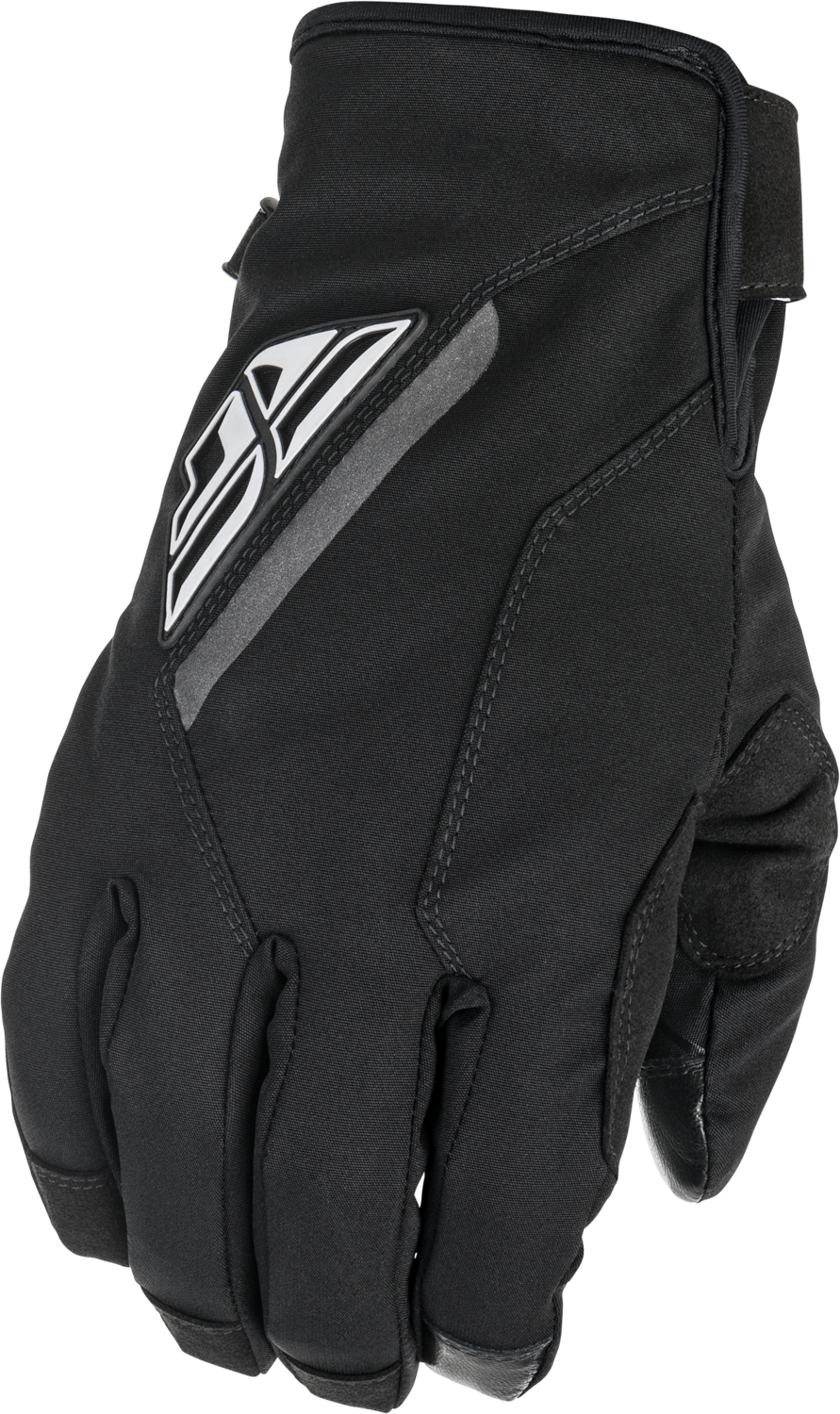 Fly Racing Title Gloves Black Sz 07 371-05007