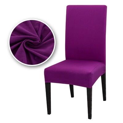 Dining Chair Covers Stretch Chair Covers Parsons Chair Slipcover Removable Anti Dirty Seat Chair Cover Spandex Kitchen Cover for Banquet Wedding Dinner Restaurant house
