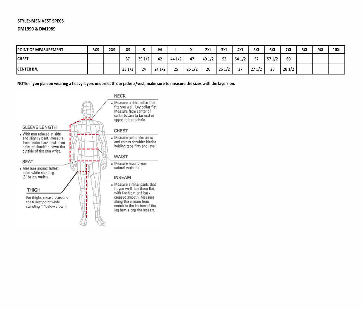 DM1990 Men's Black 10 Pocket Side Lace Denim Vest