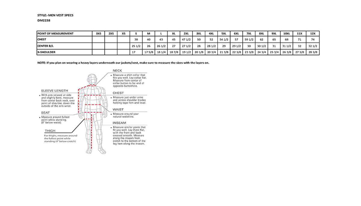 DM2238 Men's Classic Blue Denim Club Style Vest with Snap Button Closure