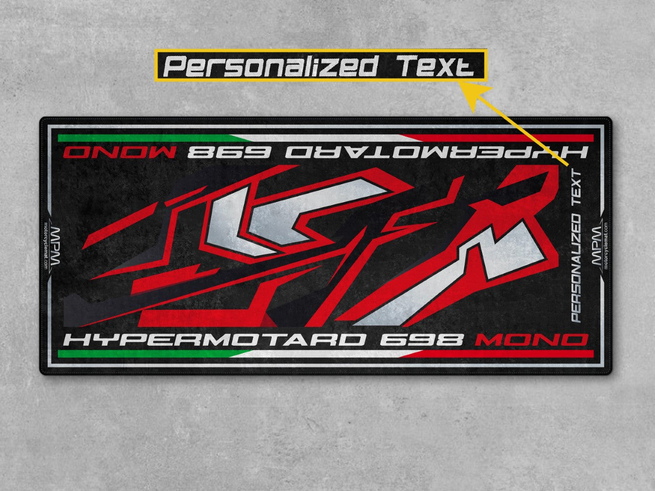 MPM Motorcycle Mat for Ducati Hypermotard 698 Mono RVE - MM4105