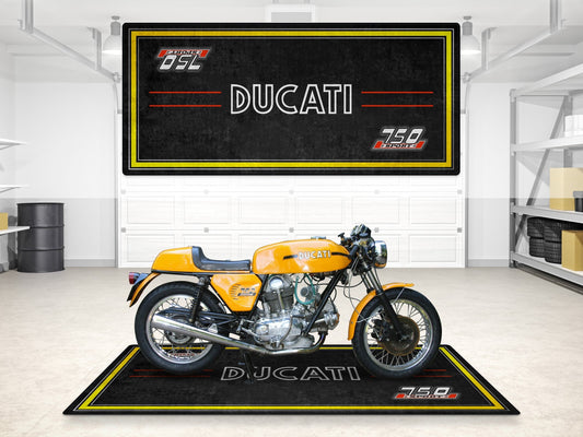MPM Motorcycle Mat for Ducati Classic 750 Sport - MM7223