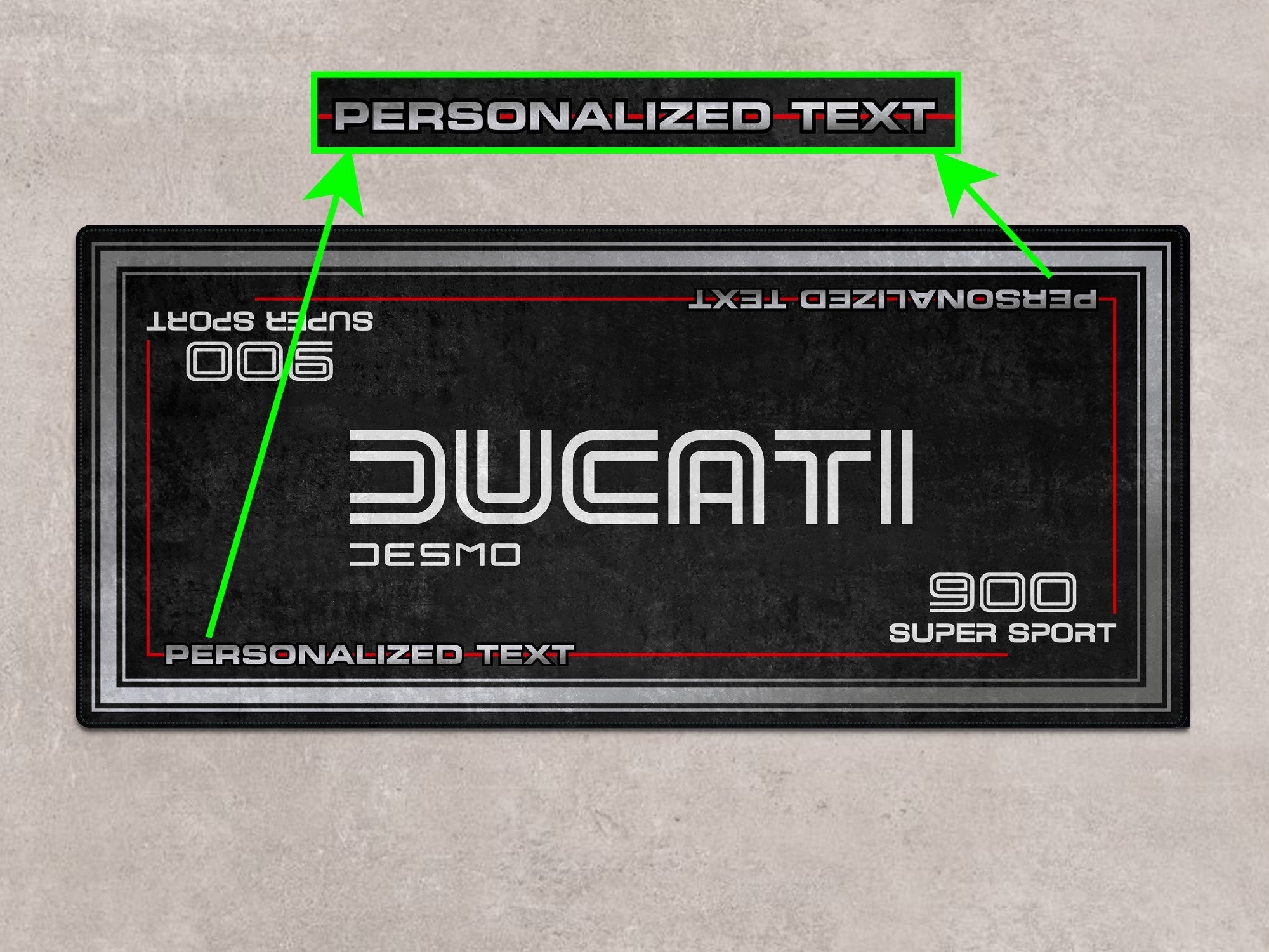 MPM Motorcycle Mat for Ducati 900 SS Super Sport - MM7202