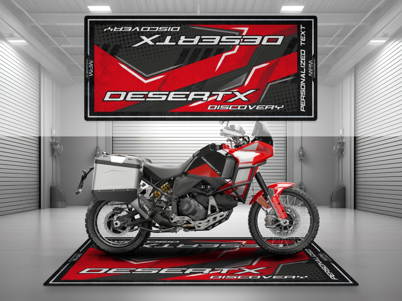 MPM Motorcycle Mat for Ducati DesertX Discovery - MM4103