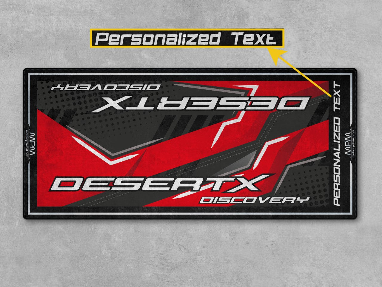 MPM Motorcycle Mat for Ducati DesertX Discovery - MM4103