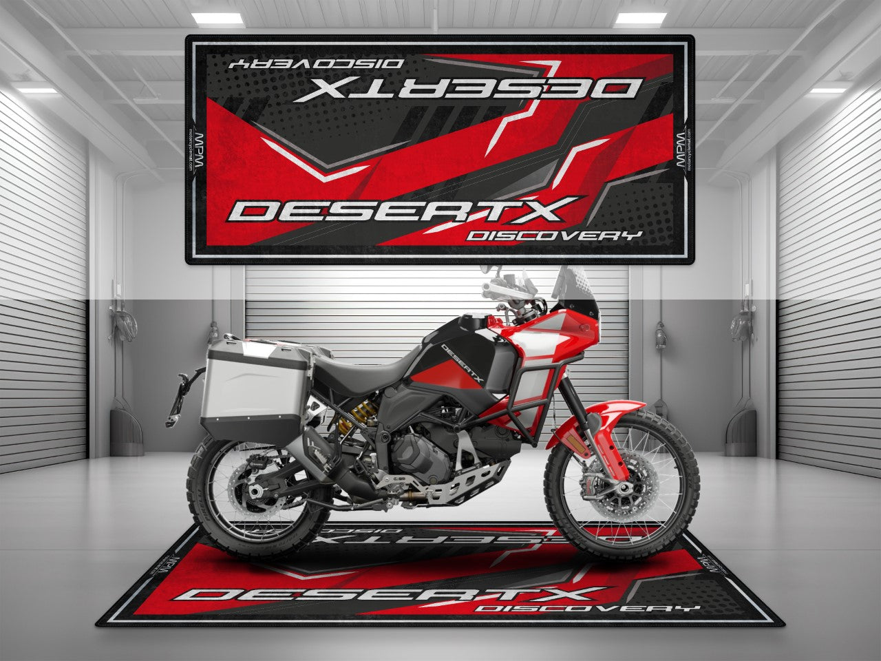 MPM Motorcycle Mat for Ducati DesertX Discovery - MM4103
