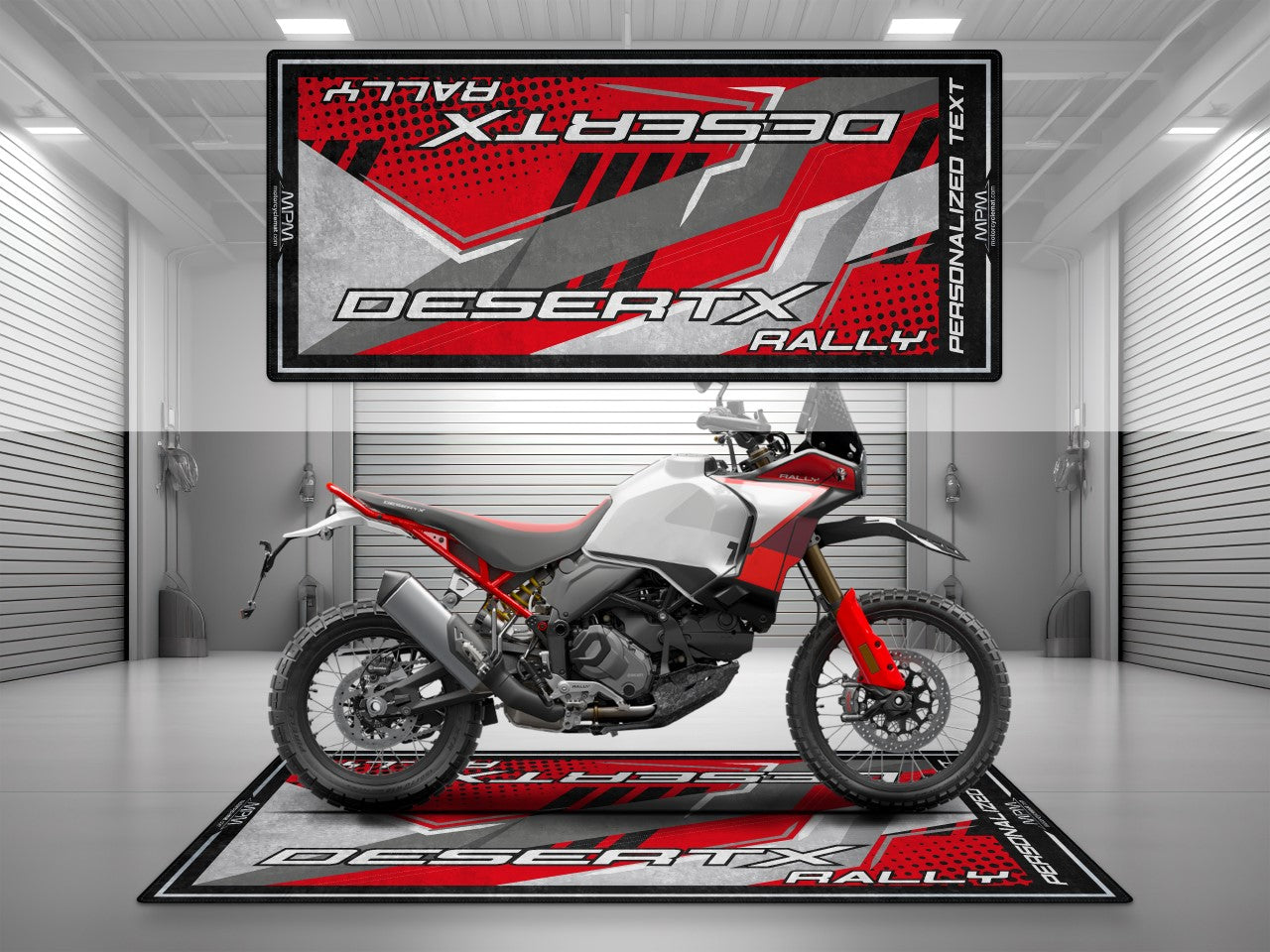 MPM Motorcycle Mat for Ducati DesertX Rally - MM4104