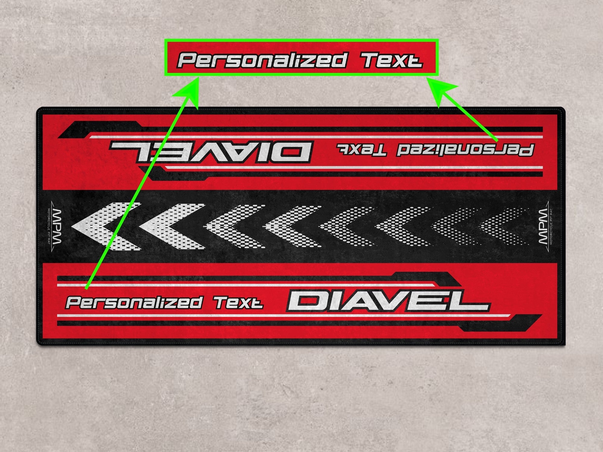 MPM Motorcycle Mat for Ducati DIAVEL - MM7169