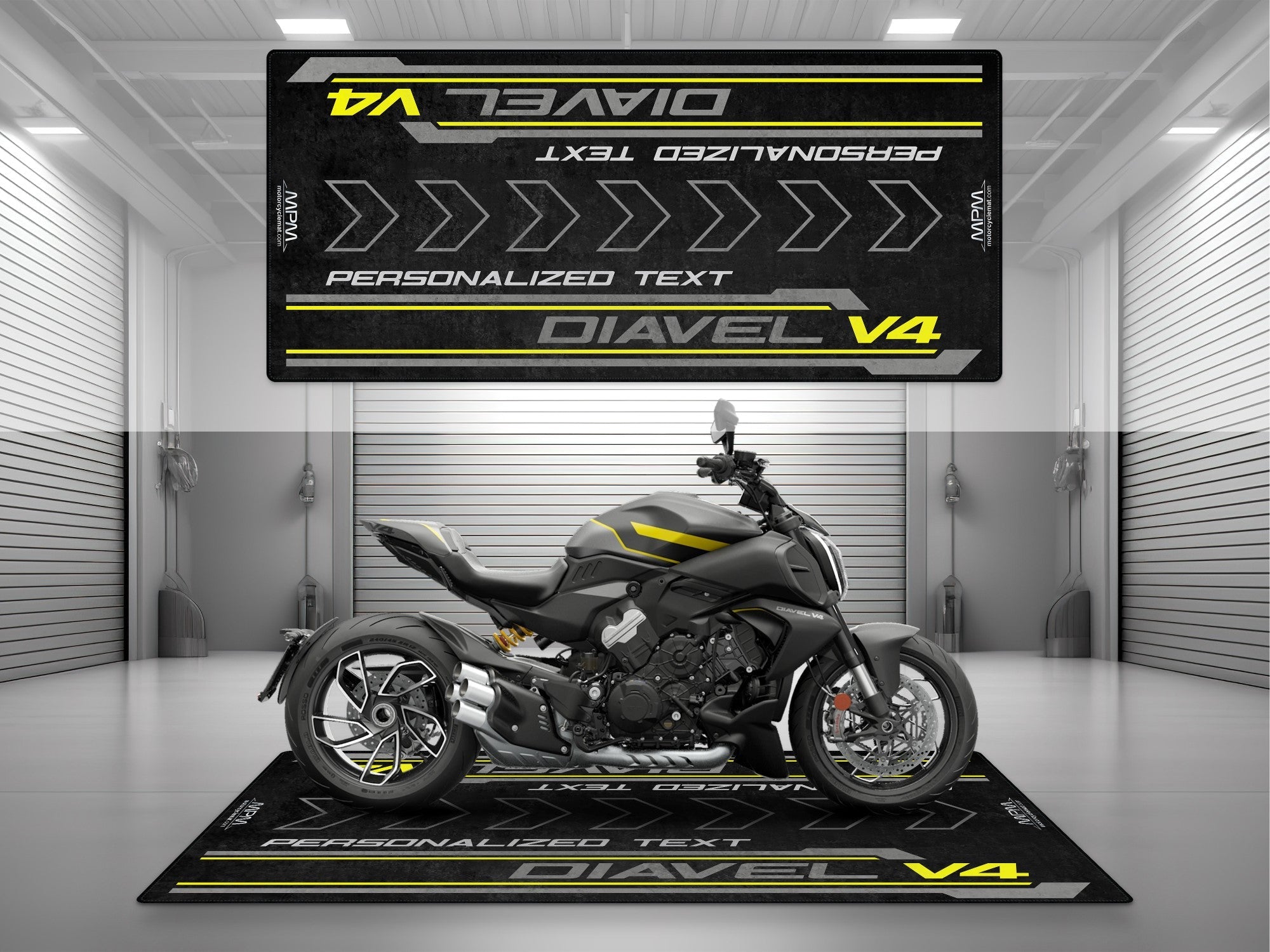 MPM Motorcycle Mat for Ducati Diavel V4 - MM7170