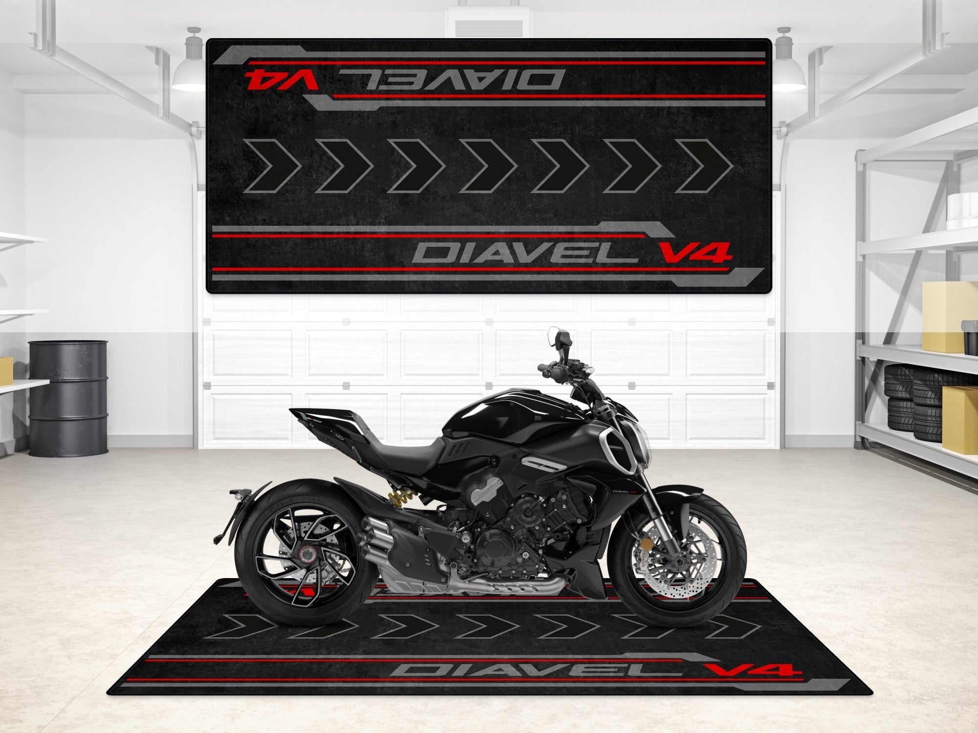 MPM Motorcycle Mat for Ducati Diavel V4 - MM7170
