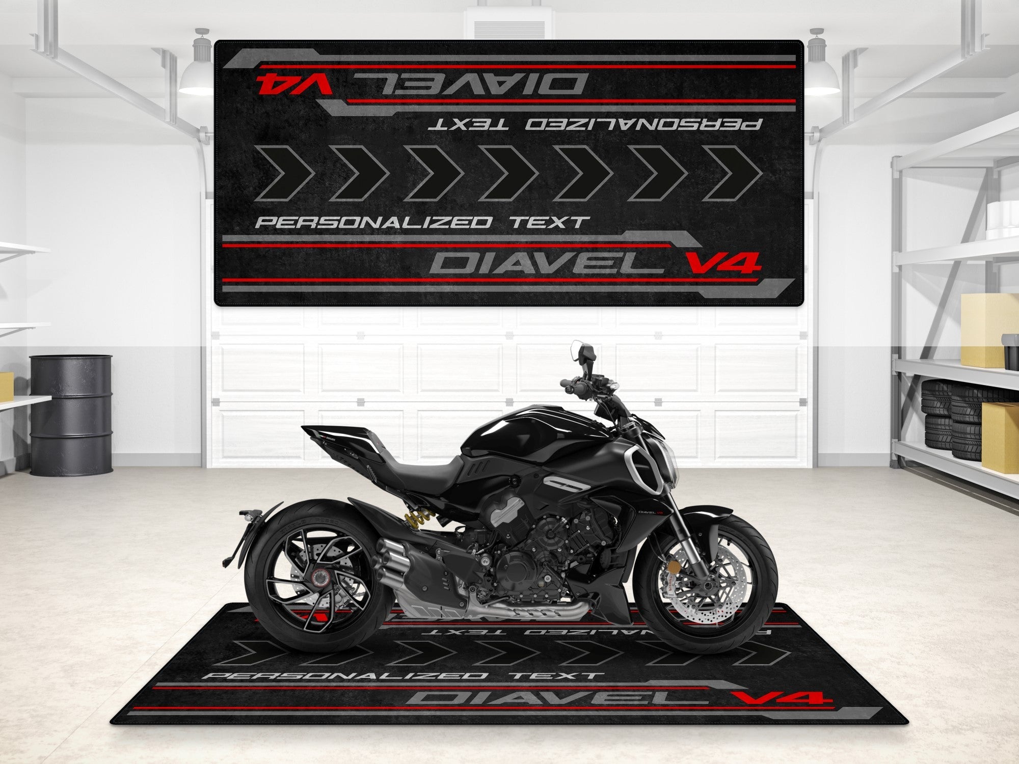 MPM Motorcycle Mat for Ducati Diavel V4 - MM7170