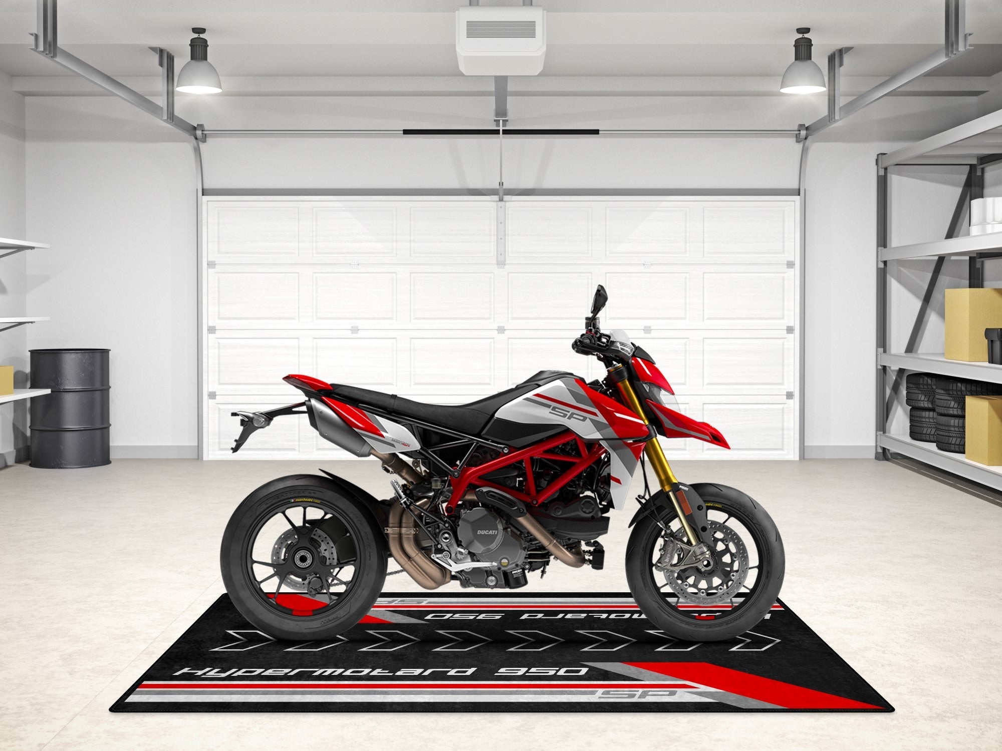 MPM Motorcycle Mat for Ducati Hypermotard 950 SP - MM7257