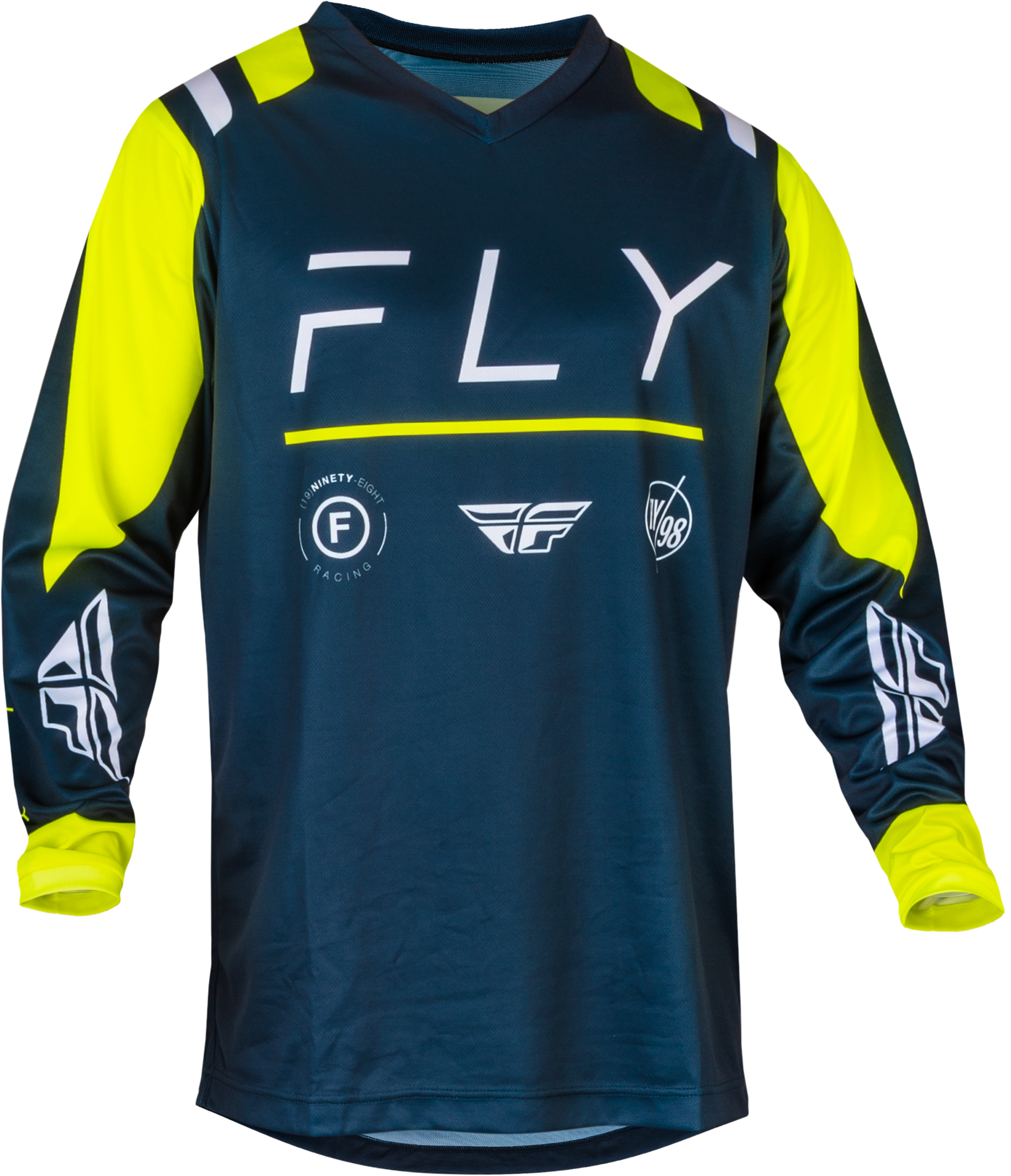 Fly Racing F-16 Jersey Navy/Hi-Vis/White Xl 377-922X