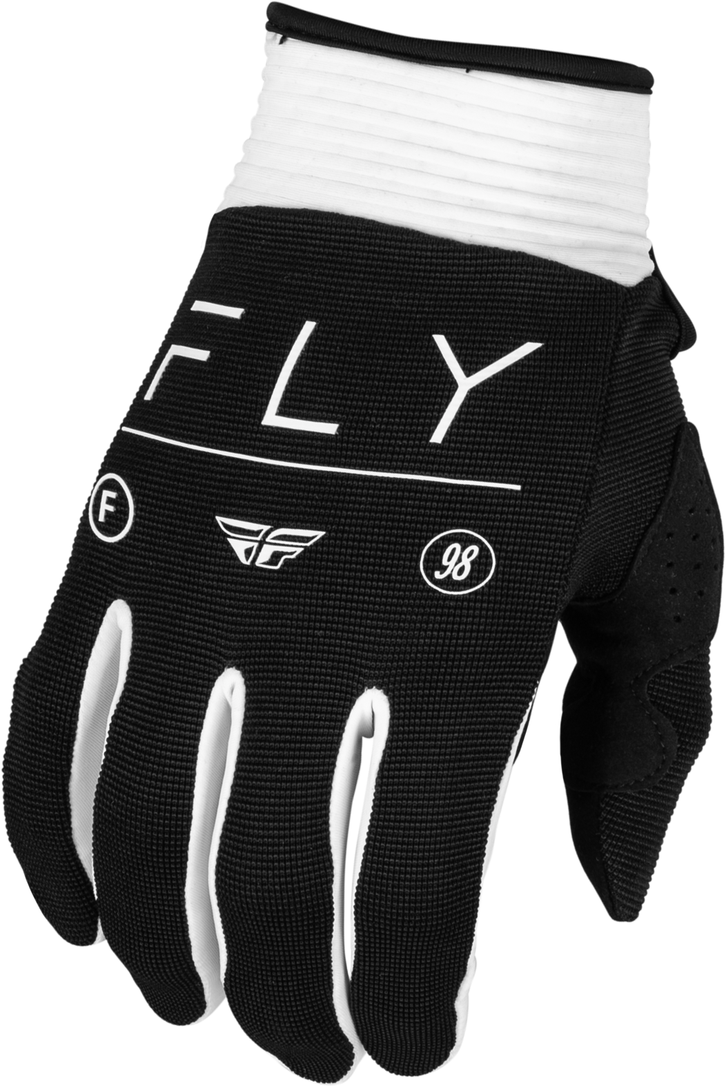 Fly Racing Women'S F-16 Gloves Black/White Md 377-812M