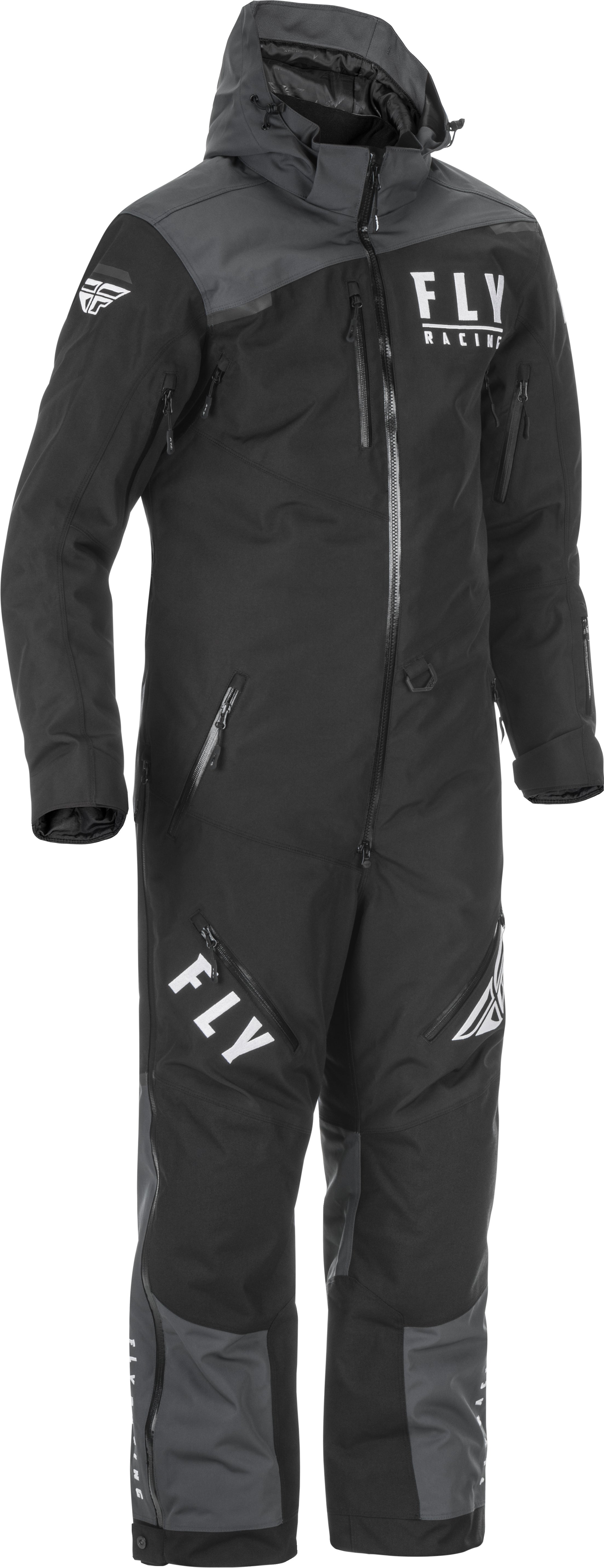 Fly Racing Cobalt Monosuit Insulated Black/Grey 3x 470-41503X