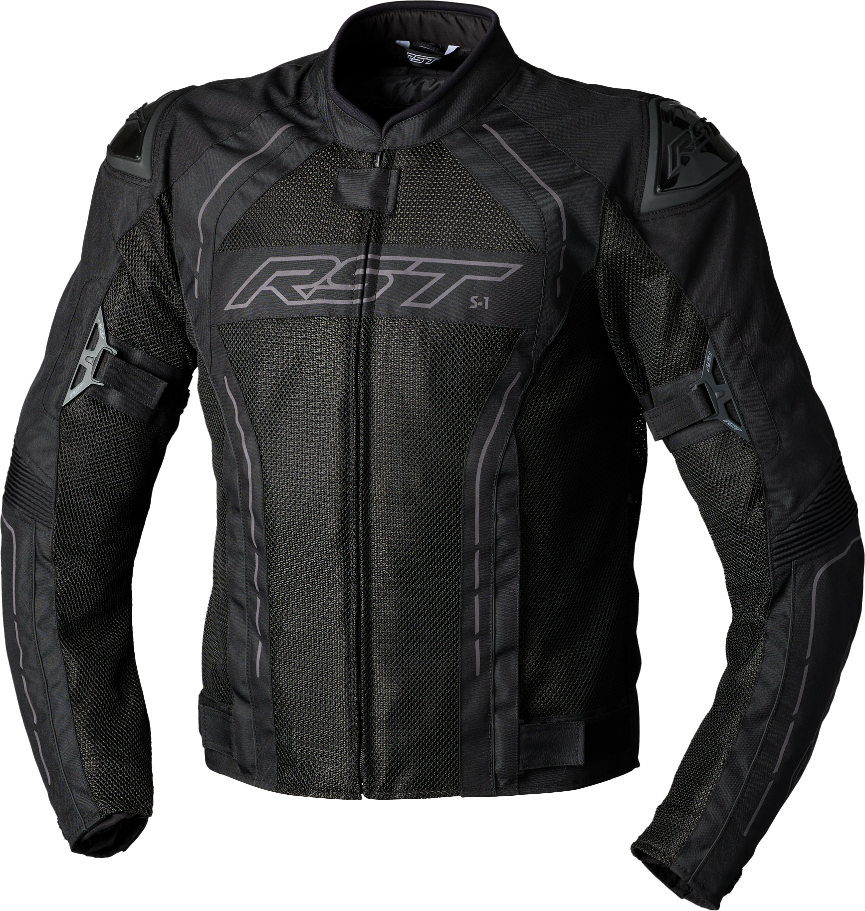 RST S1 Mesh Ce Jacket Black/Black  Textile Md 556-3117042
