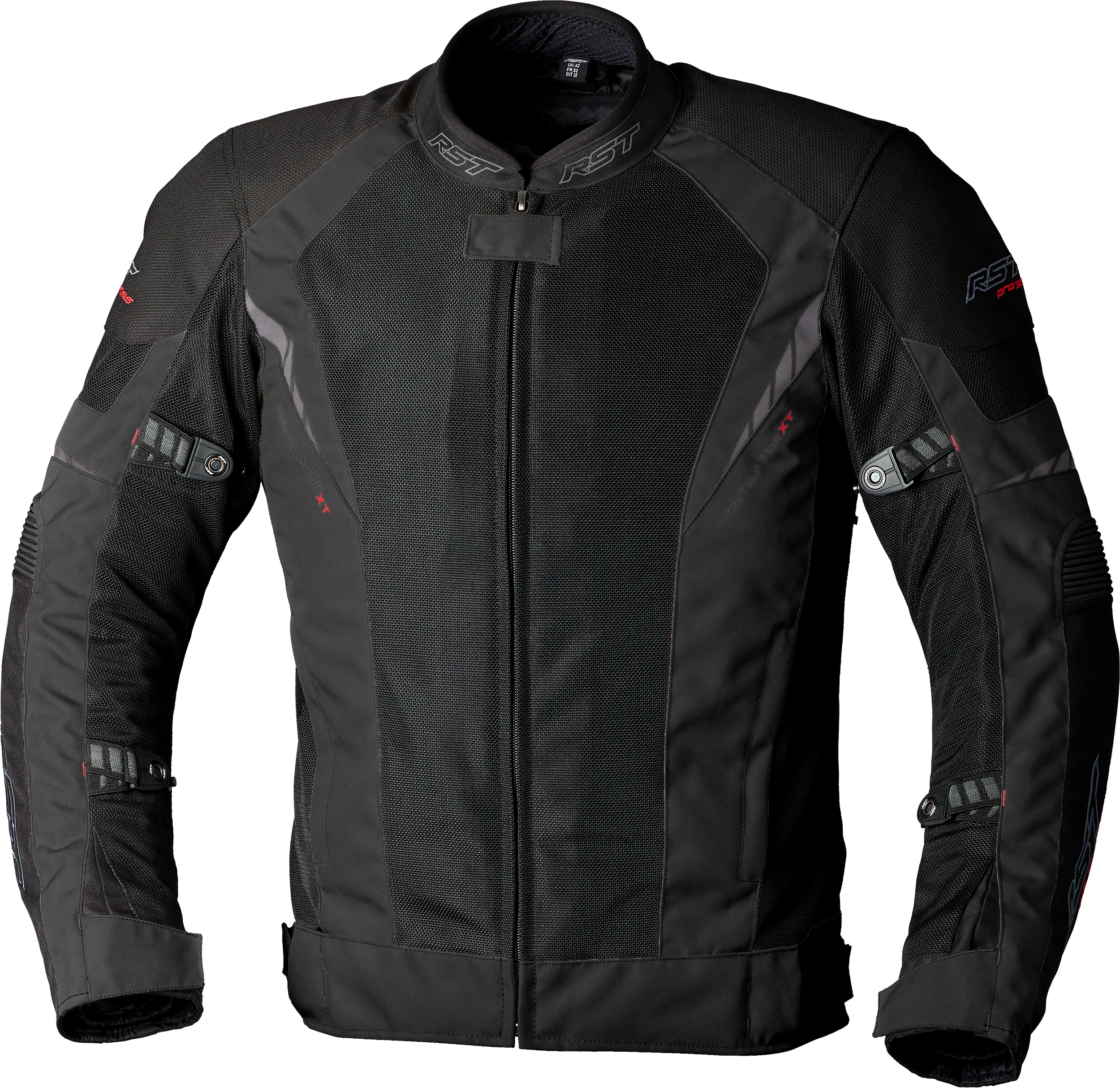 RST Pro Series Ventilator Xt Ce Jacket Black/Black Textile 3xl 556-2982050