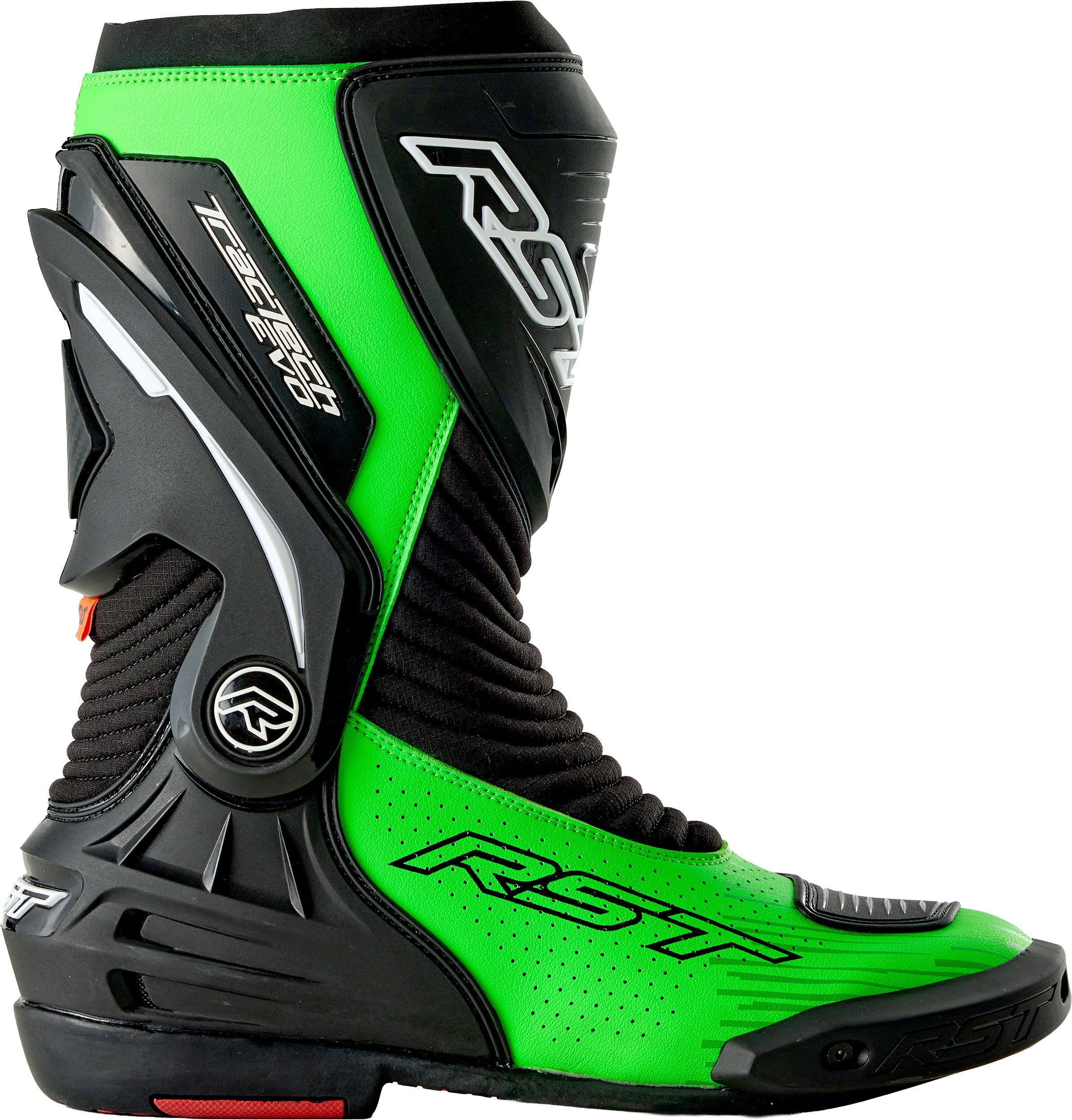 RST Tractech Evo D3o Boot Black/Flo Green 13 556-3700447