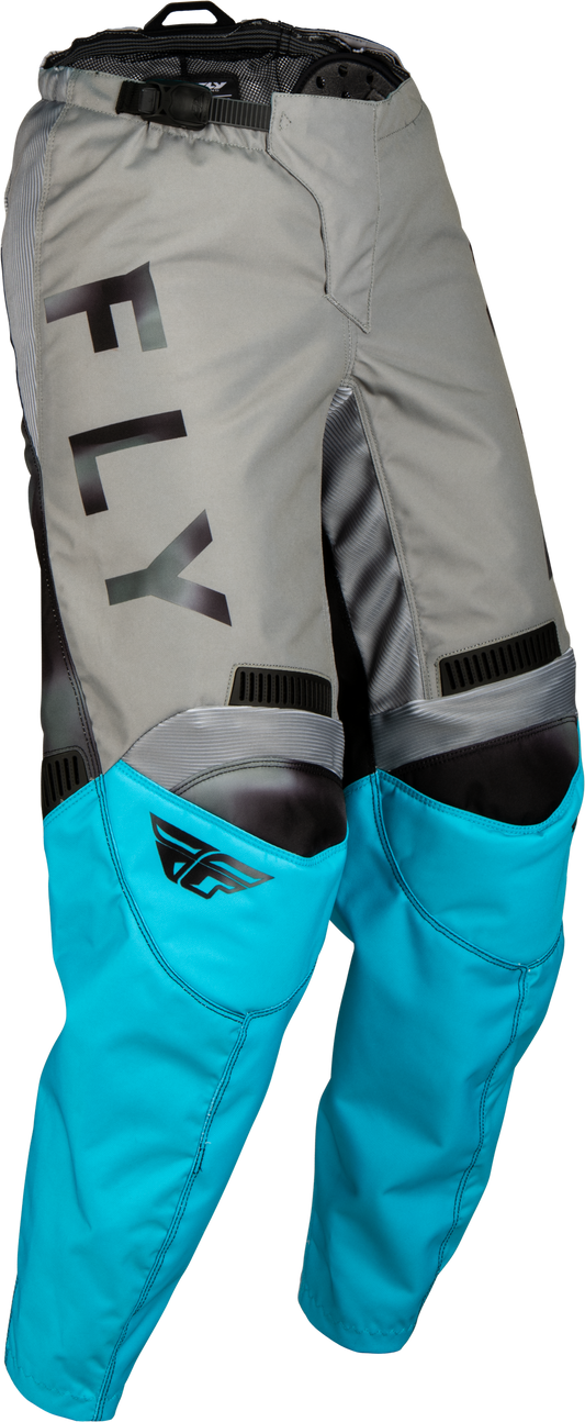 Fly Racing Women'S F-16 Pants Sky Blue/Light Grey Sz 09/10 376-83208