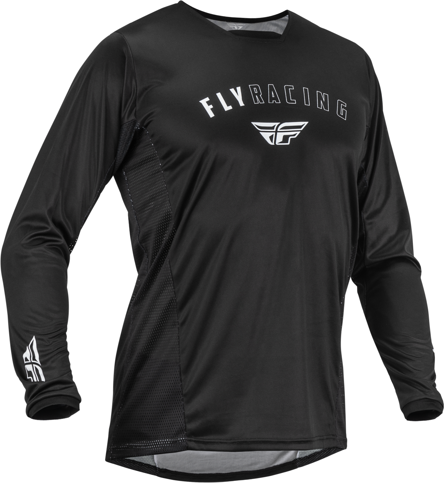Fly Racing Patrol Jersey Black/White 5x 376-6505X