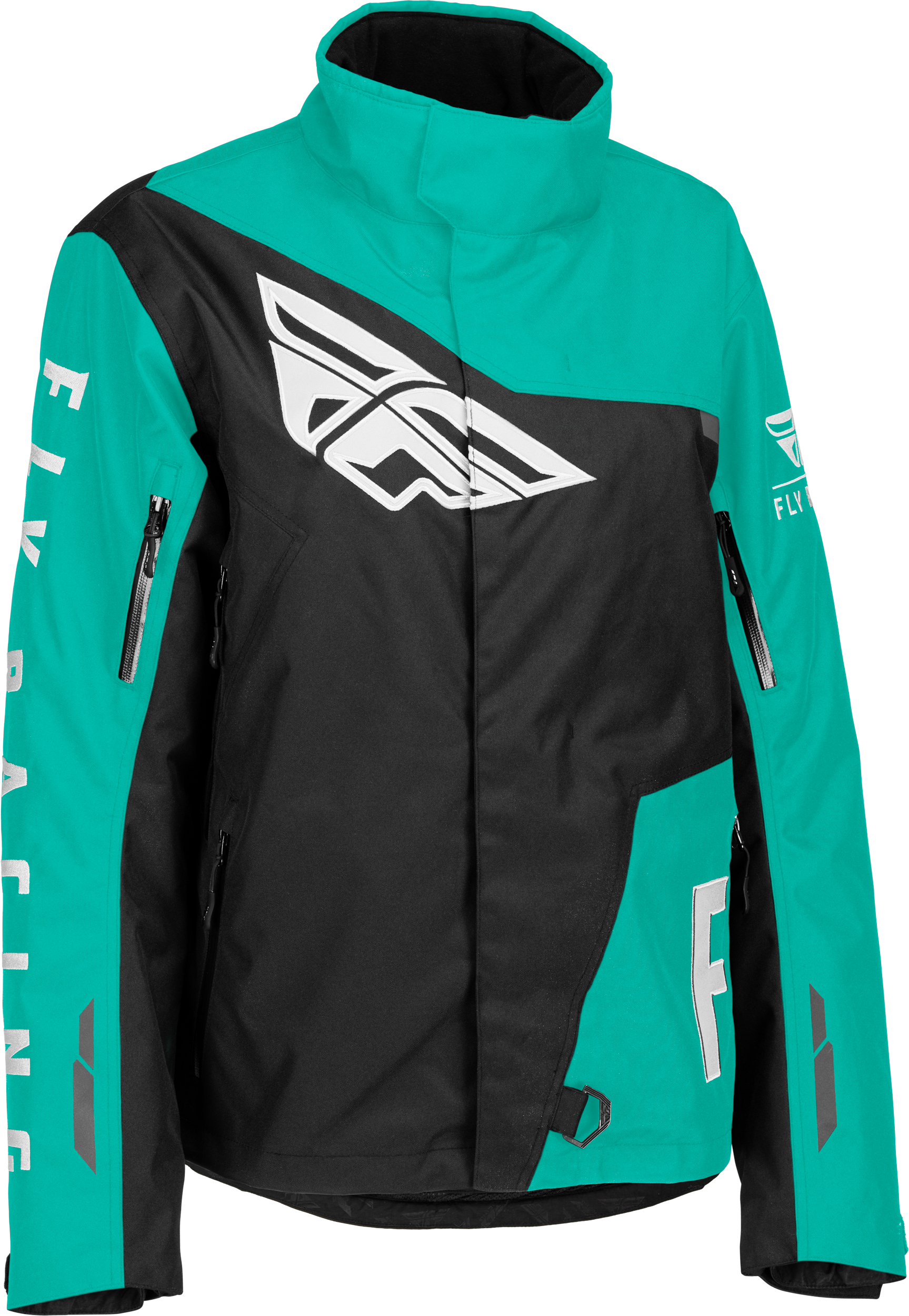 Fly Racing Women'S Snx Pro Jacket Black/Mint 2x 470-45102X