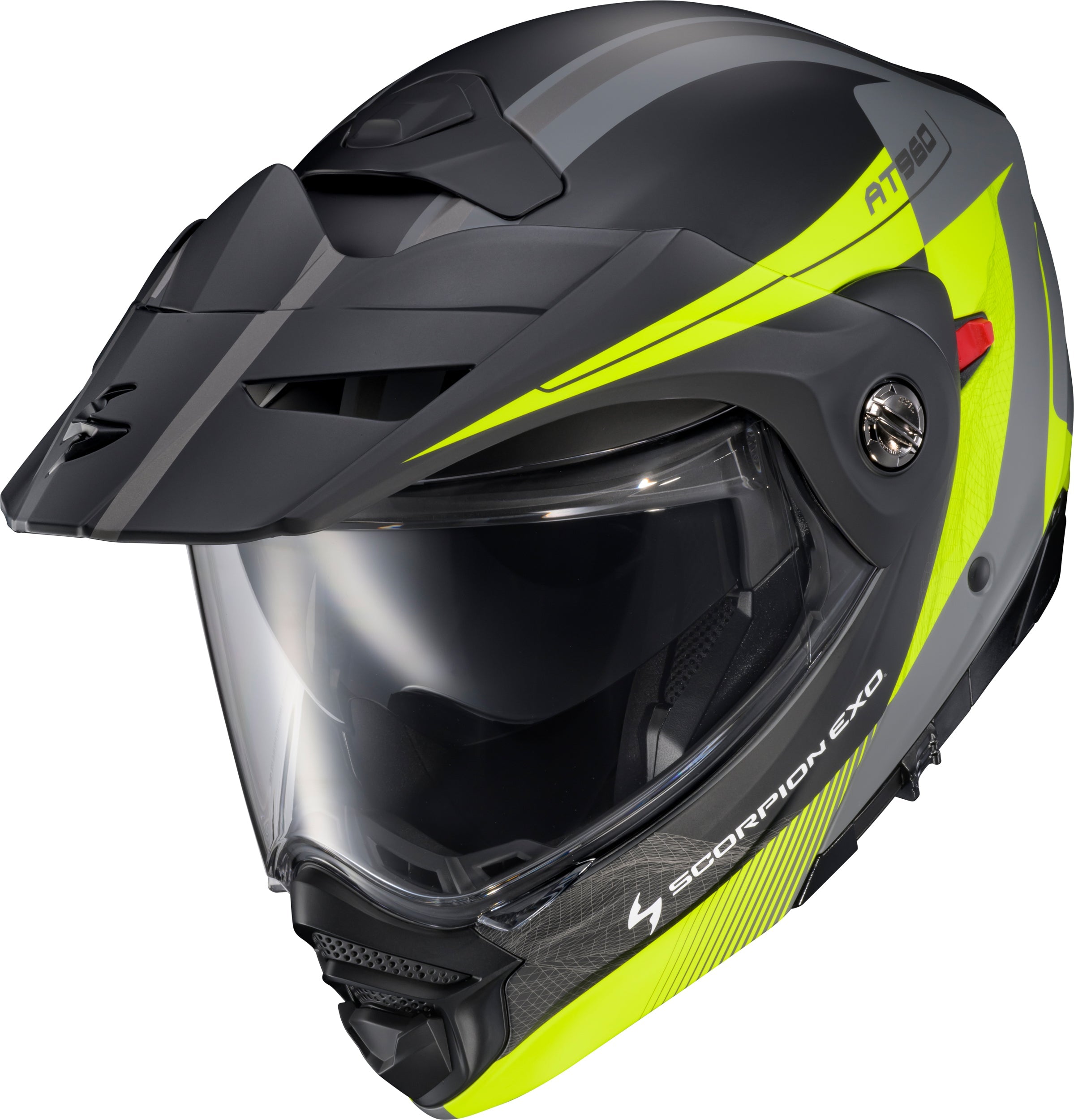 Exo-At960 Modular Helmet Topographic 2 Hi-Vis/Grey 2x