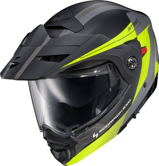 Exo-At960 Modular Helmet Topographic 2 Hi-Vis/Grey 3x