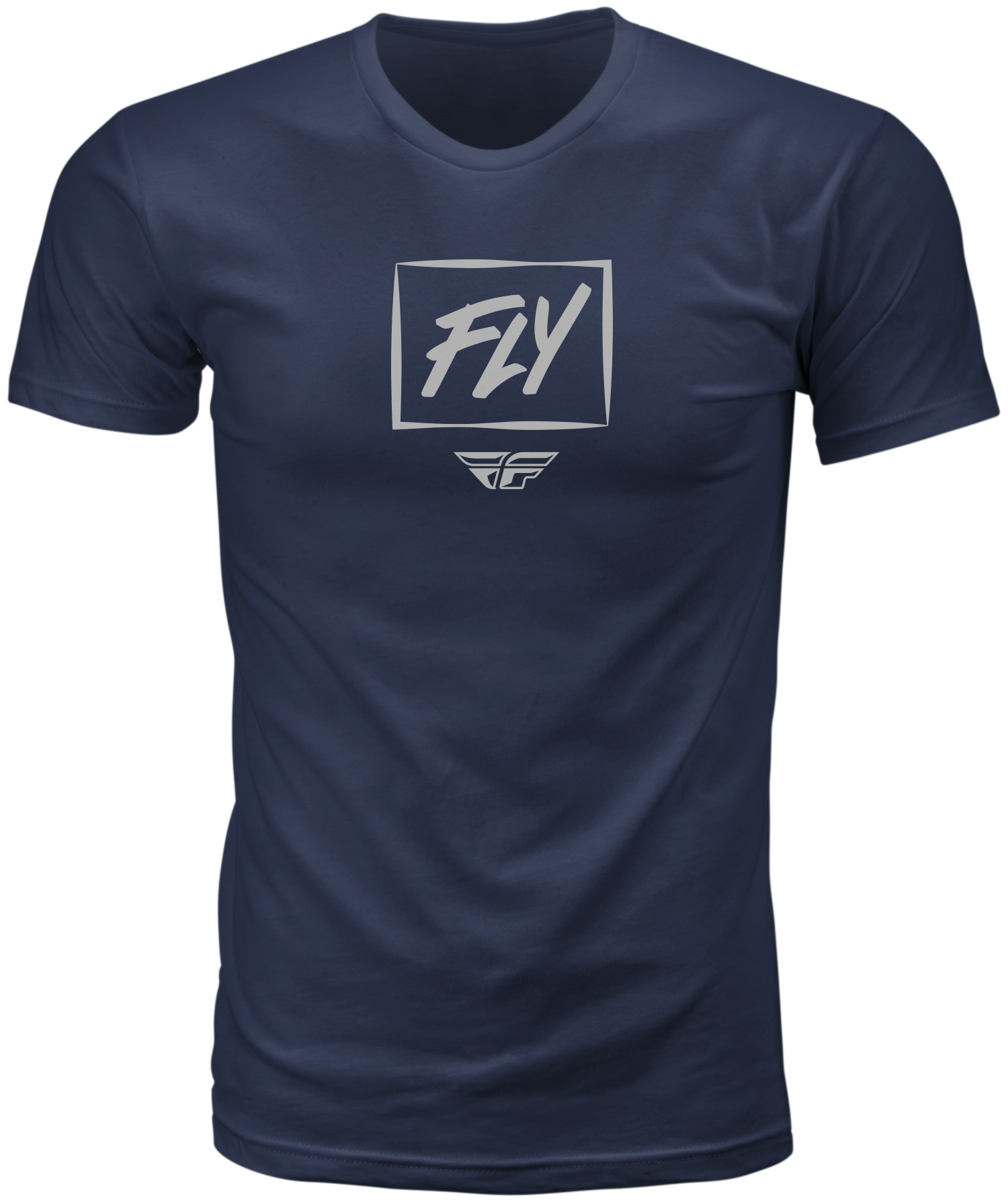 Fly Racing Fly Zoom Tee Navy Sm 352-0141S