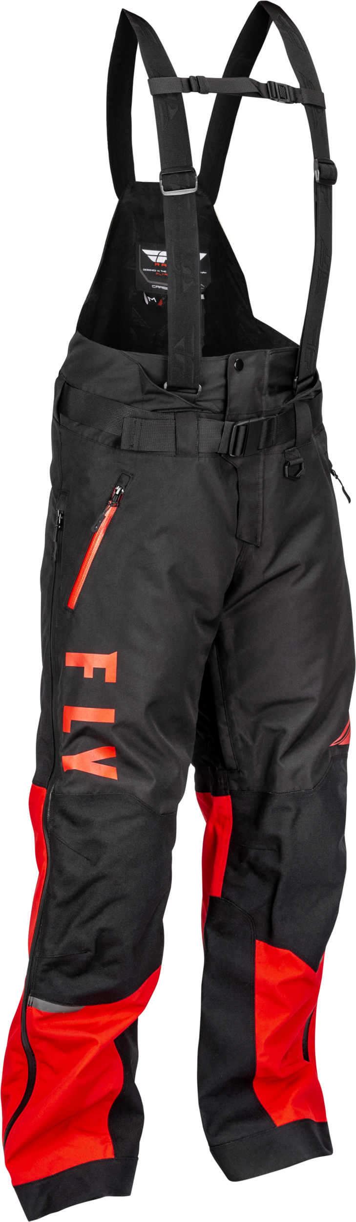 Fly Racing Carbon Bib Black/Red Xl 470-6201X