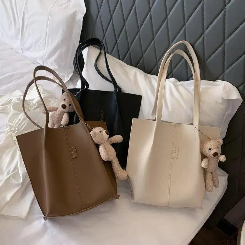 Elegant Ladies 2 piece set / suit Handbag Composite Bag Set Ladies Handbag Large Shoulder Bag Purse Bag Handbag For Females