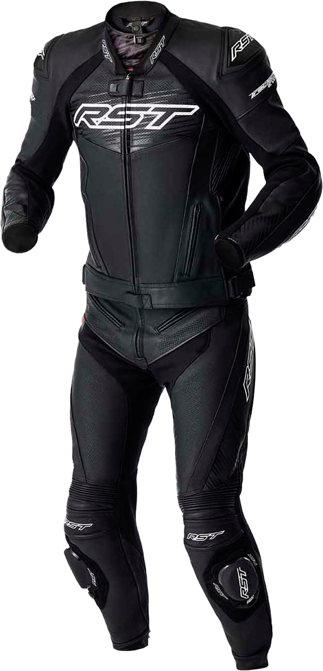 IN STOCK RST Tractech Evo D3o Jacket Blk/Whi Leather Lg 556-3635144