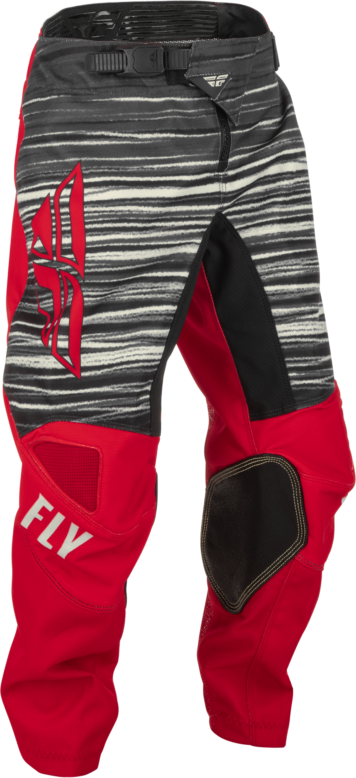 Fly Racing Youth Kinetic Wave Pants Red/Grey Sz 24 375-53724
