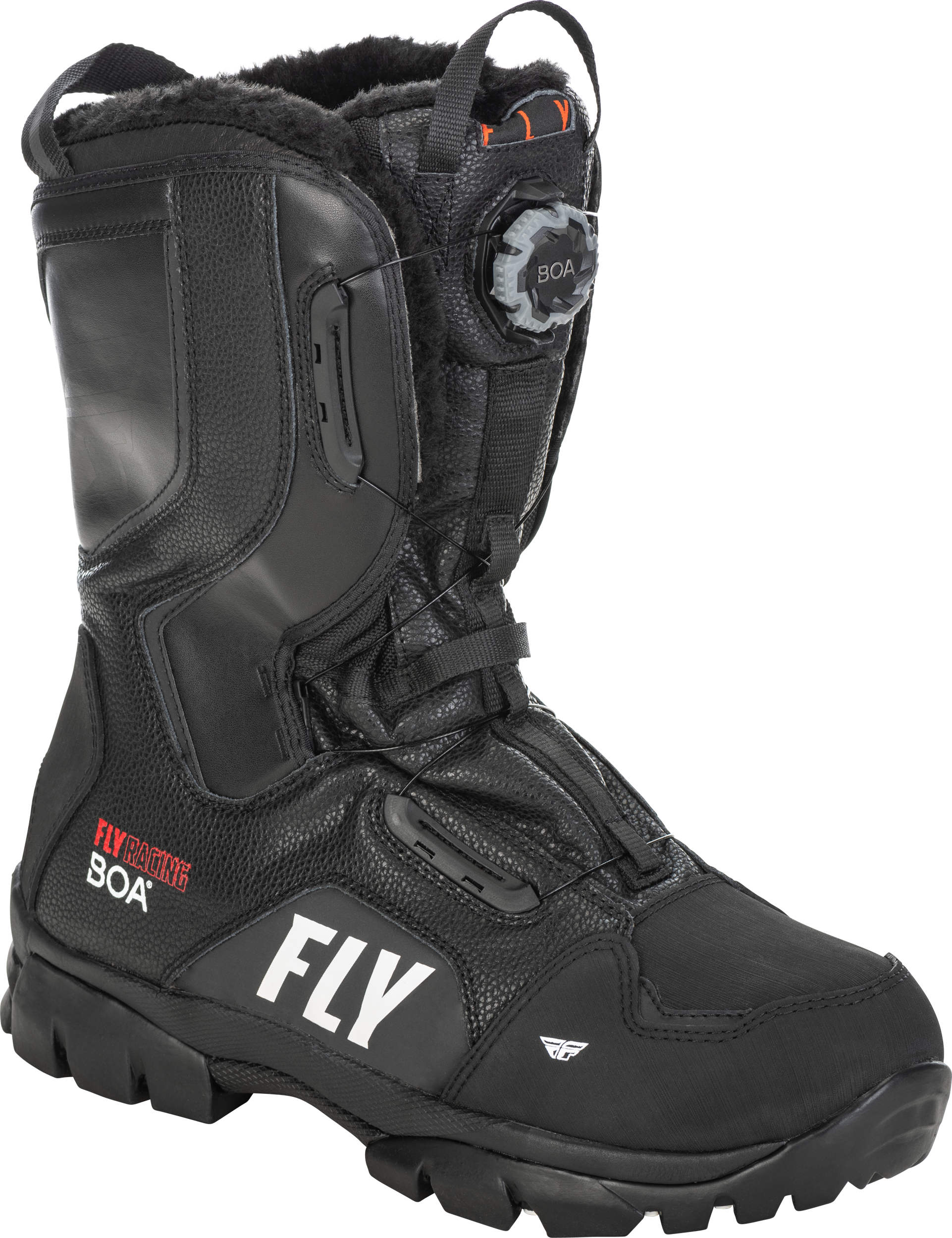 Fly Racing Marker Boa Boot Black Sz 06 361-96506