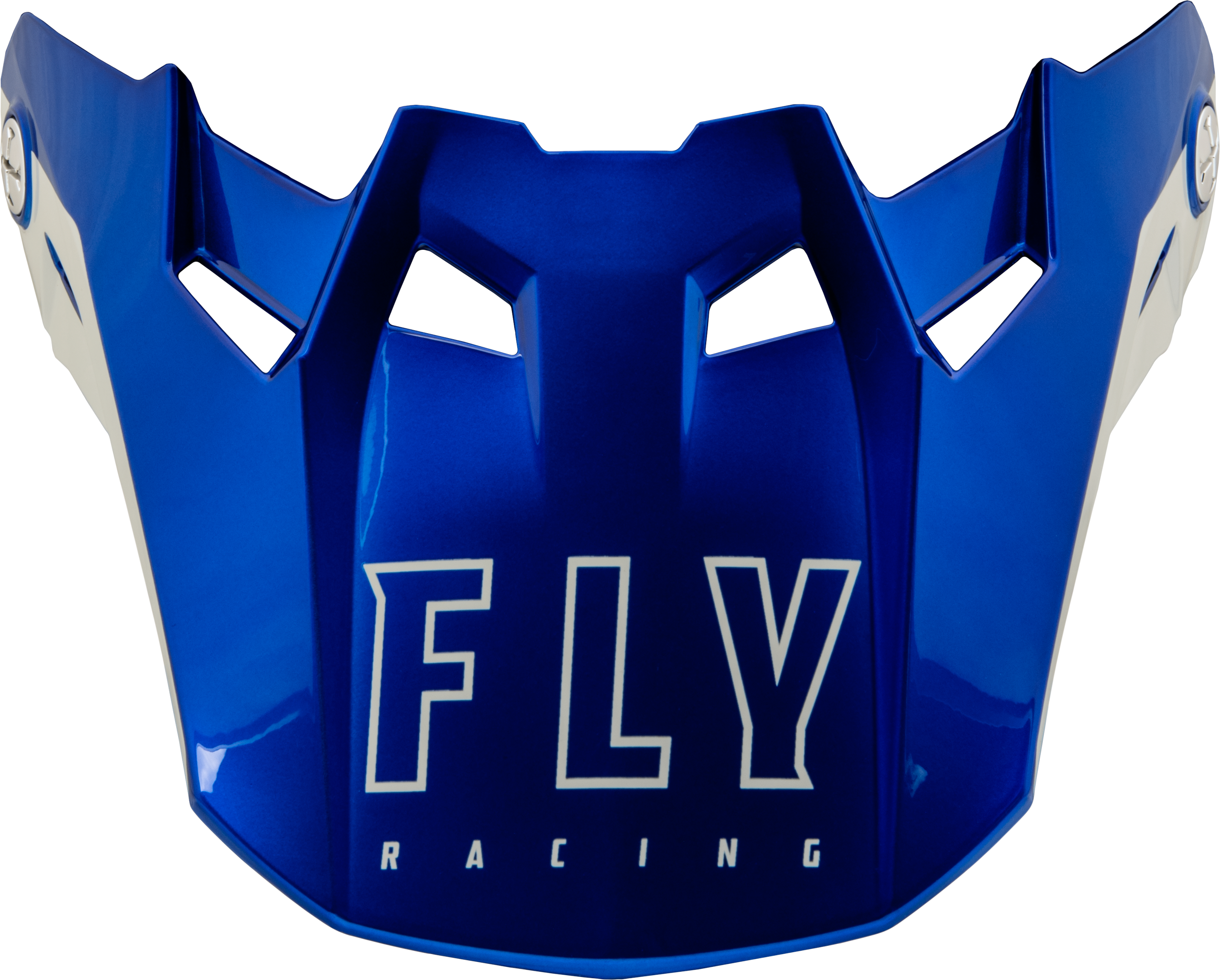 Fly Racing Formula Cc Centrum Visor Metallic Blue/Light Grey Xl/2x 73-47132L