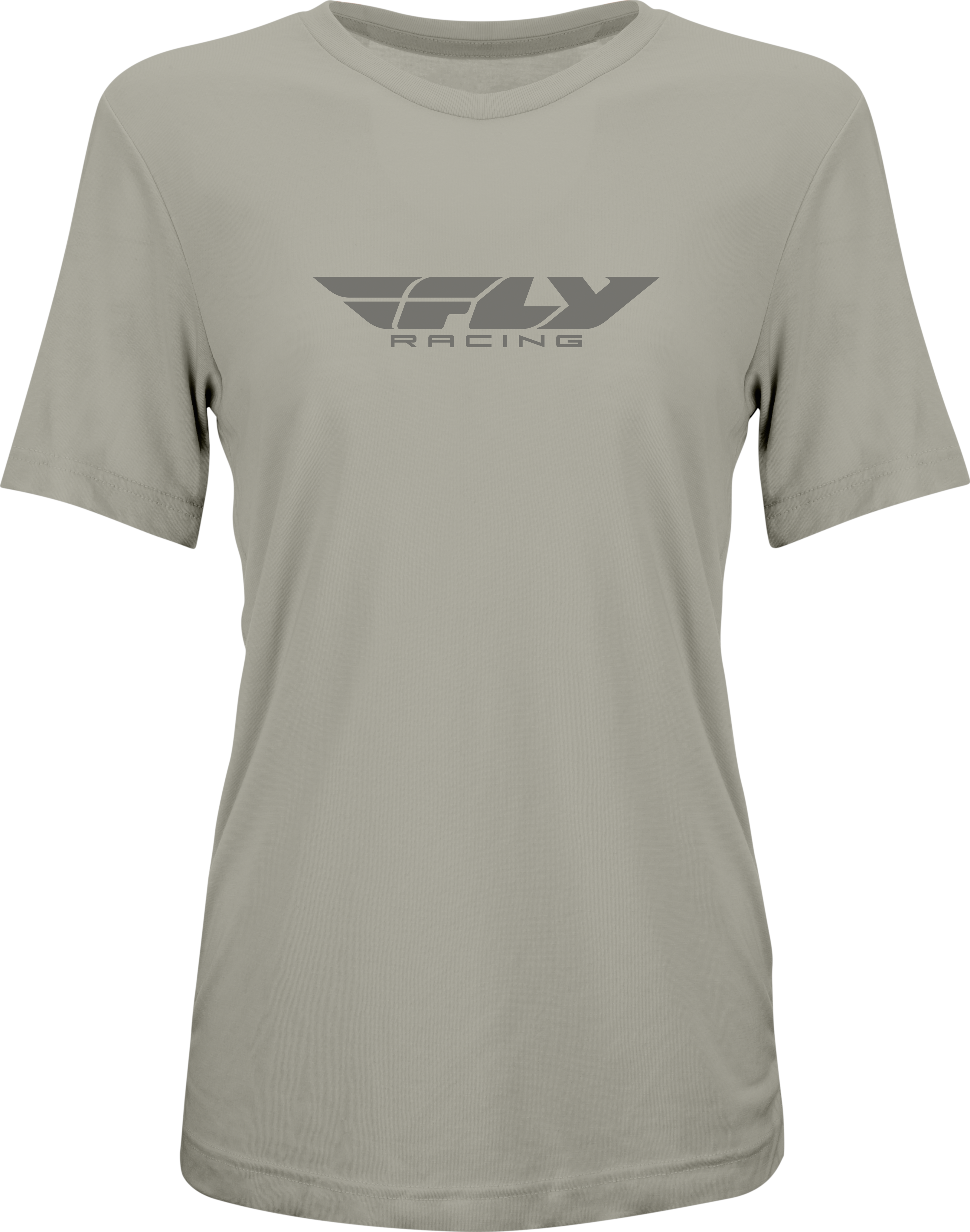 Fly Racing Women'S Fly Origin Corp Tee Stone Heather Md 356-0101M