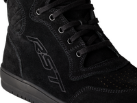 IN STOCK RST HITOP MOTO SNEAKER CE BOOT BLACK SUEDE SZ 8 - 556-3052041