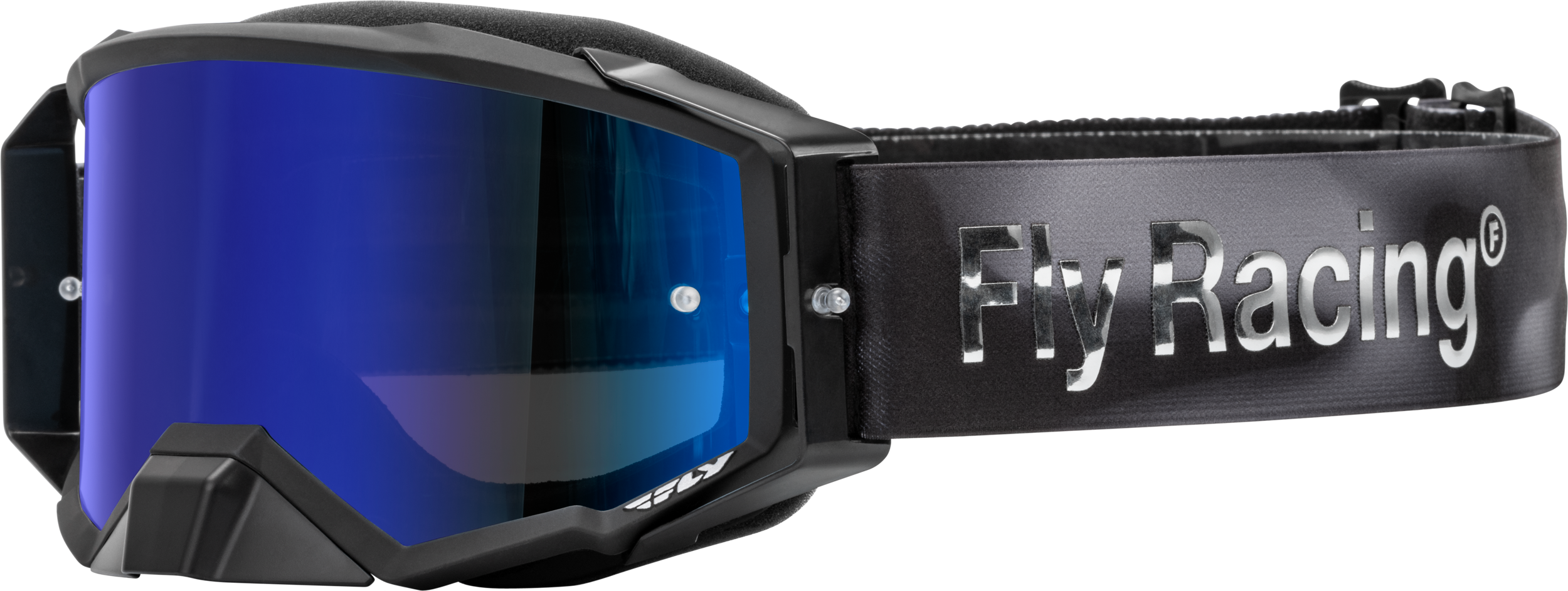 Fly Racing Zone Elite Legacy Goggle Blk/Gry Camo W/ Mir/Smk Lens 37-51904