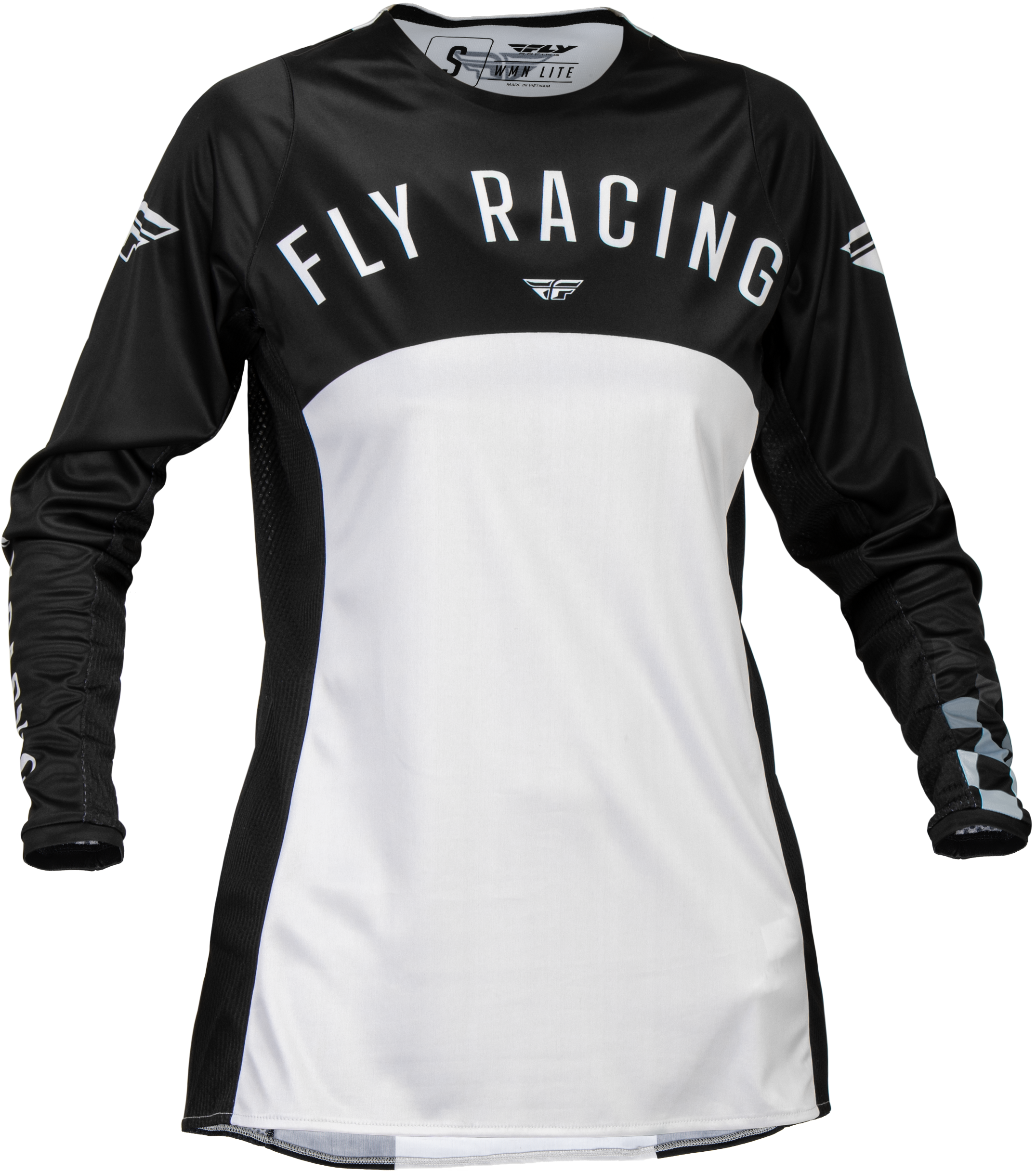 Fly Racing Women'S Lite Jersey Black/Light Grey 2x 377-6202X