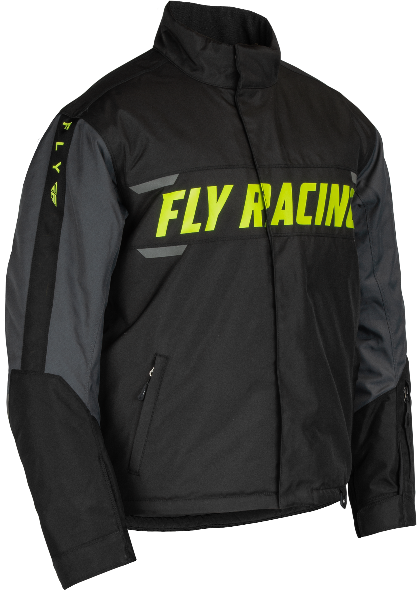 Fly Racing Outpost Jacket Black/Grey/Hi-Vis 2x 470-55032X