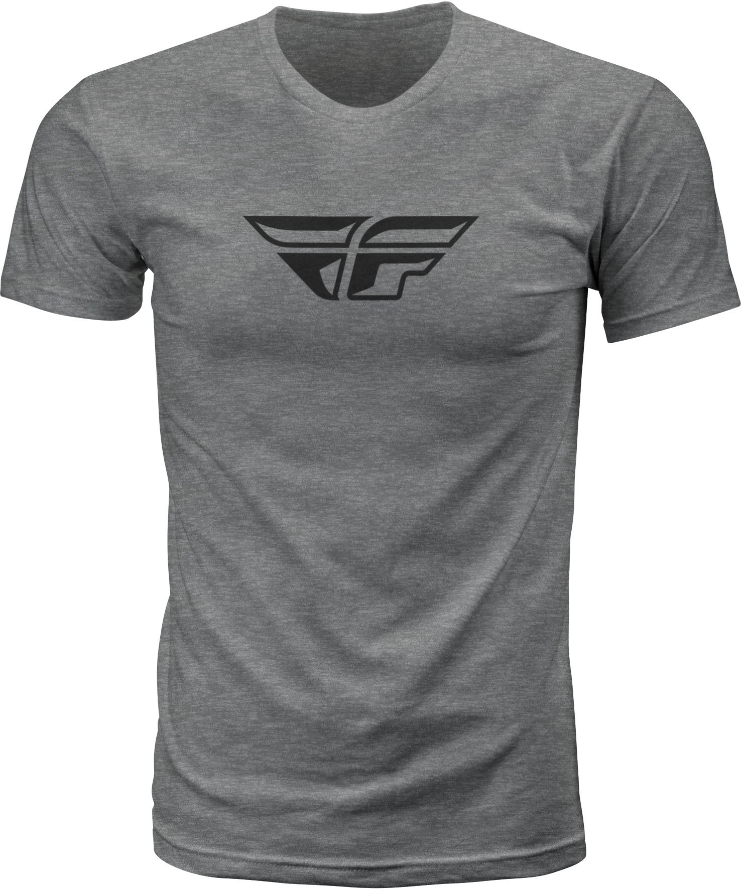 Fly Racing Fly F-Wing Tee Dark Grey Heather 2x 352-06192X