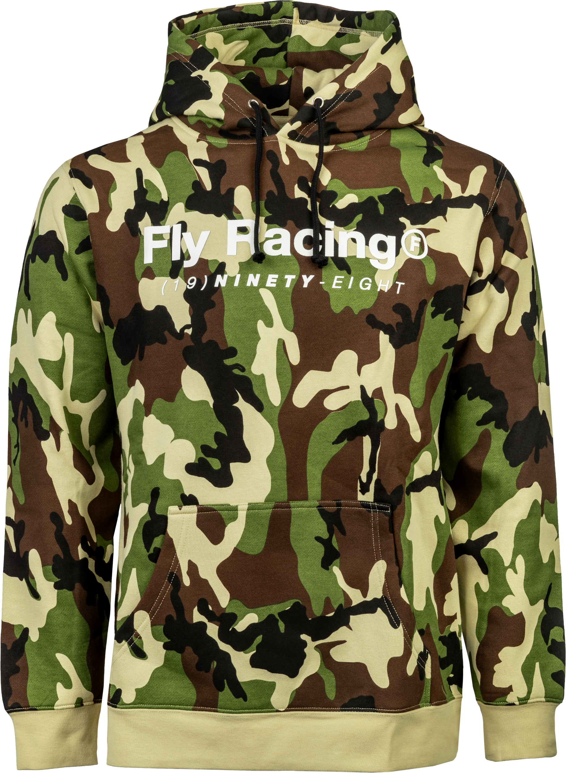 Fly Racing Fly Trademark Hoodie Army Camo 2x 354-03002X