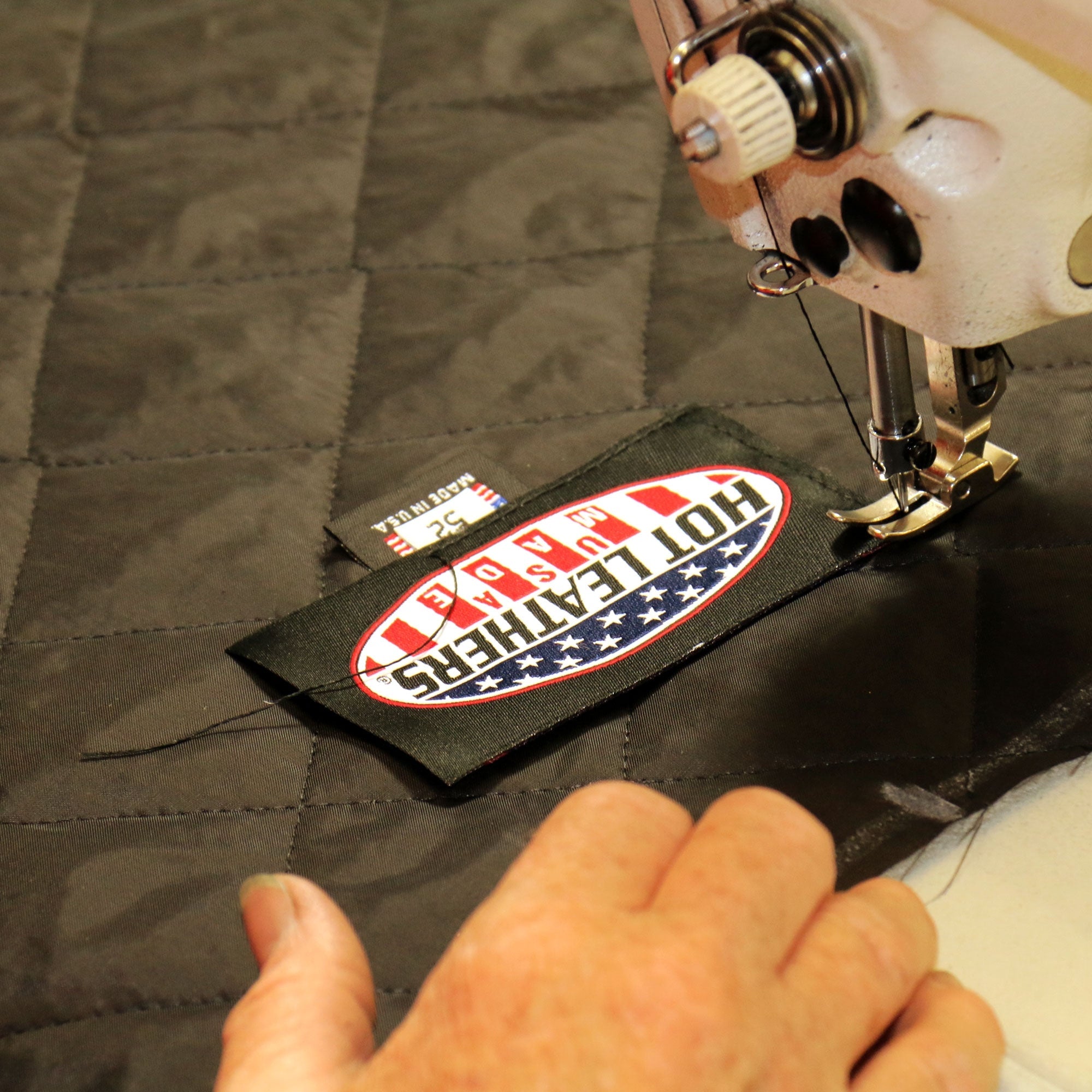 JKM5003 Men’s USA Made Premium Black Leather Motorcycle Biker Jacket with Reflective Piping