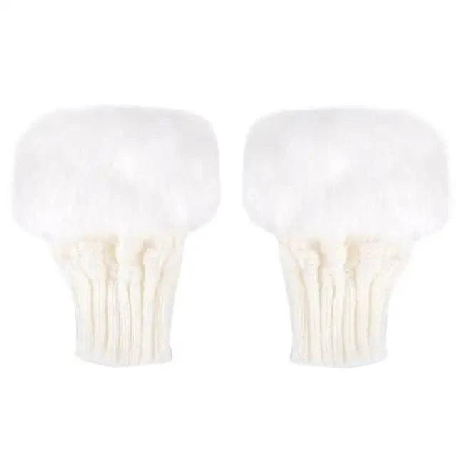 Fashion Fingerless Warm Wool Knitted Classic Fur Half One Size Finger Gloves For Women Cute Soft And Comfortable Trendy Fashion Stretchy Gloves For Women