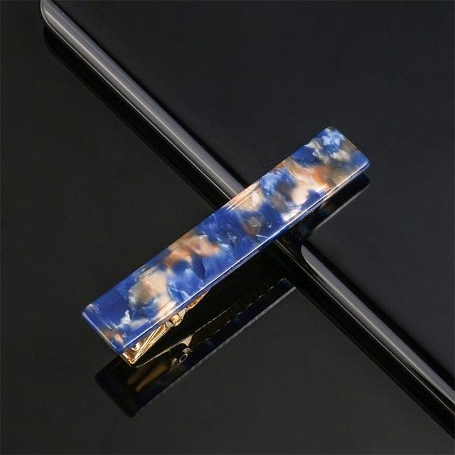 Fashion Women Metal Acetate Hair Pin Clip Leopard Hair Clip Geometric Hairpins Hairgrips Barrette Hairpin Gorgeous Hair Accessories For Women