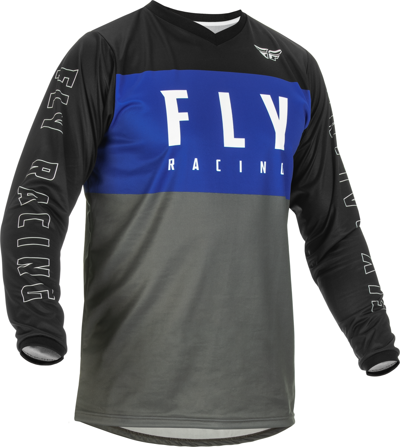 Fly Racing F-16 Jersey Blue/Grey/Black Lg 375-921L