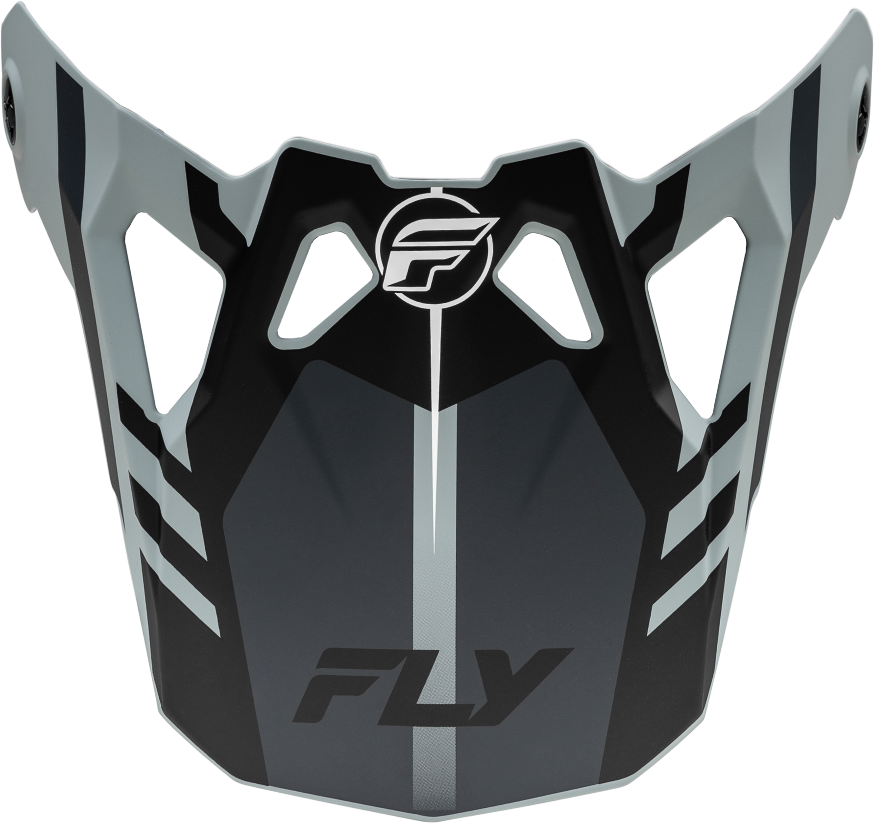 Fly Racing Formula Cp Krypton Visor Matte Grey/Black M-2x 73-0041
