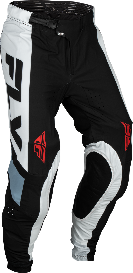 Fly Racing Lite Pants Black/White/Denim Grey Sz 34 377-73034