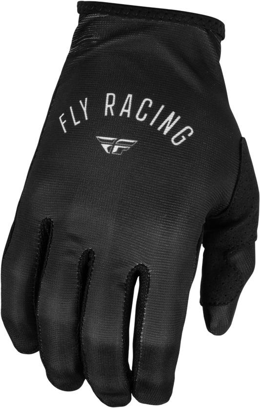 Fly Racing Women'S Lite Gloves Black/Light Grey 2x 377-6102X
