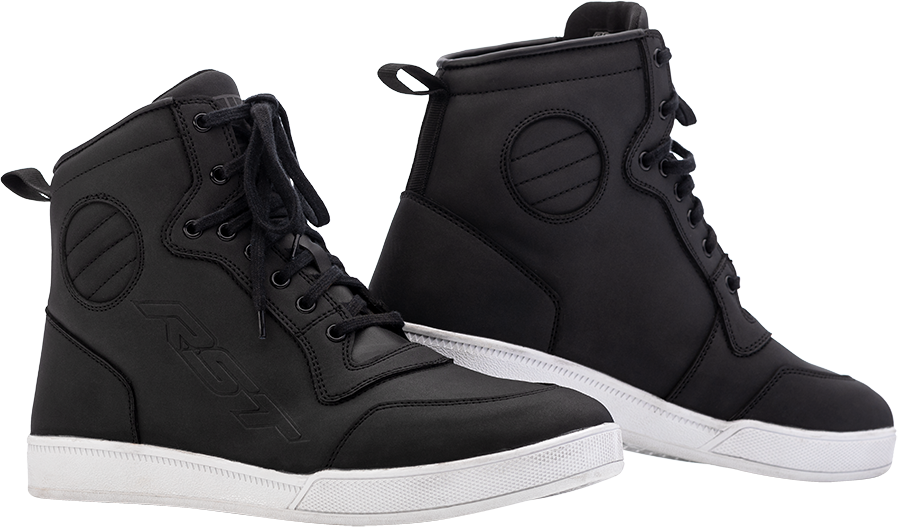 IN STOCK RST Womens Hitop Moto Ce Wp Shoe Black 8 103126BLK-39