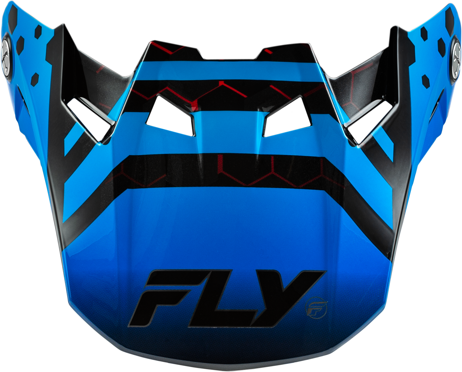 Fly Racing Formula Cc Tektonic Visor Black/Blue/Red Xl/2x 73-4336